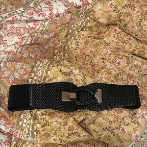 Nordstrom Black Woven Belt